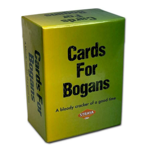 RoR Games Cards for Bogans Party Card Game 3+ Players Ages 17+