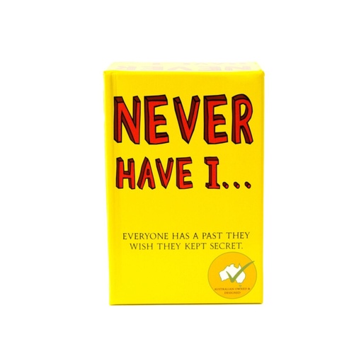 RoR Games Never Have I Adult Party Card Game 2+ Players Ages 18+