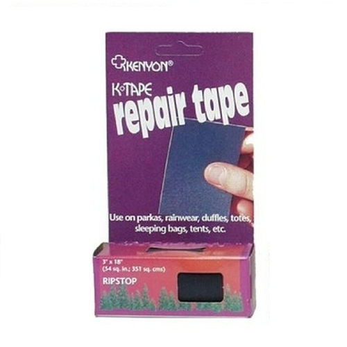 KENYON RIP-STOP REPAIR TAPE - 75MM X 0.45M - MULTIPLE COLOURS