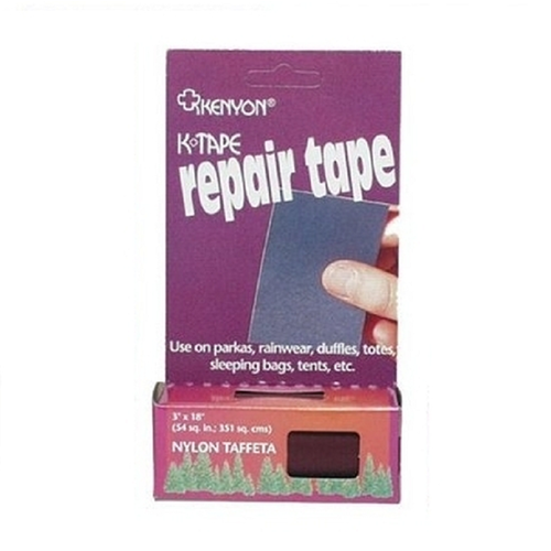 KENYON TAFFETA REPAIR TAPE - 75MM X 0.45M - MULTIPLE COLOURS