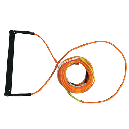 KONEX WAKEBOARD PRO ROPE WITH EVA HANDLE - OVAL - ORANGE (KP1) SKIING WAKEBOARD