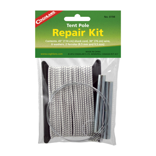 COGHLANS TENT POLE REPAIR KIT - FIX YOUR TENT POLES QUICKLY (COG 0194)