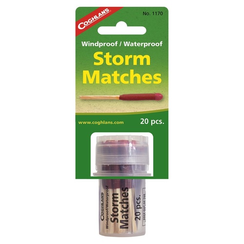 COGHLANS WINDPROOF WATERPROOF STORM MATCHES - GREAT FOR CAMPING (COG 1170)