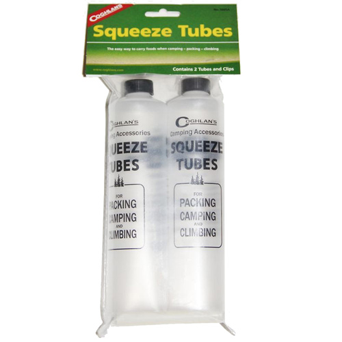 COGHLANS SQUEEZE TUBES - PACK OF 2 - REUSABLE PLASTIC SQUEEZE TUBES (COG 7605A)