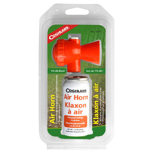 COGHLANS AIR HORN - LOUD ENOUGH TO BE HEARD FROM A MILE AWAY (COG 1414)