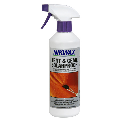 NIKWAX TENT & GEAR SOLARPROOF WATER & UV PROOFING FOR SYNTHETIC WEATHERPROOF TEXTILES
