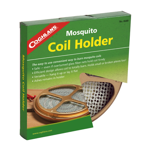 COGHLANS MOSQUITO COIL HOLDER - SAFE / EFFICIENT / VERSATILE (COG 8688) (OB)