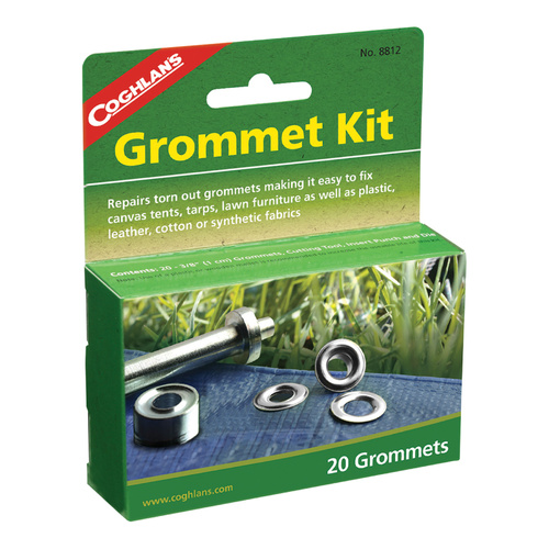 COGHLANS GROMMET KIT - PACK OF 20 - NICKEL-PLATED (COG 8812)