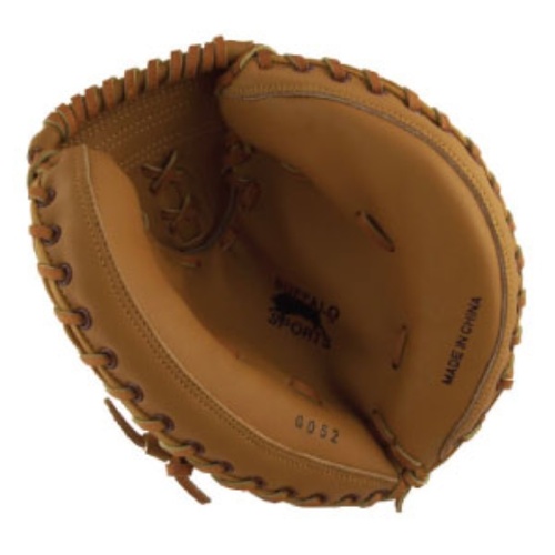 BUFFALO SPORTS LEATHER SOFTBALL / BASEBALL CATCHERS GLOVE - SENIOR (BASE024)