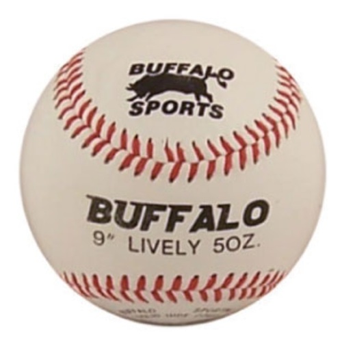 BUFFALO SPORTS LEATHER MATCH BASEBALL - 9 INCH - COMPETITION QUALITY (BASE030)