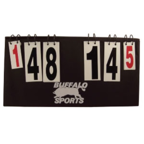 BUFFALO SPORTS FLIP TOP BASKETBALL SCOREBOARD - 62 X 31CM (SCORE002)