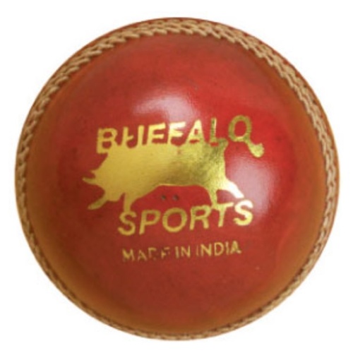 BUFFALO SPORTS ECONOMY LEATHER CRICKET BALL - 156G (CRICK024)