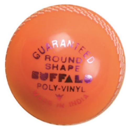 BUFFALO SPORTS POLYSOFT CRICKET BALL - POLY VINYL - 156G (CRICK036)