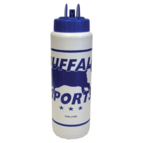BUFFALO SPORTS SAFETY DRINK BOTTLE - 1L - MULTIPLE COLOURS (BOTT014)