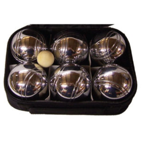 BUFFALO SPORTS CHROME BOULE SET - SET OF 6 CHROME BALLS (FUN092)