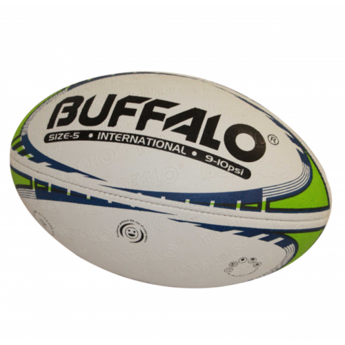 BUFFALO SPORTS PRO INTERNATIONAL RUGBY UNION BALL - FULL SIZE (RUG165)