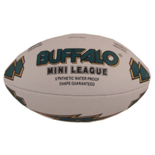 BUFFALO SPORTS MINI RUGBY LEAGUE BALL - MINI SIZE (RUG007)