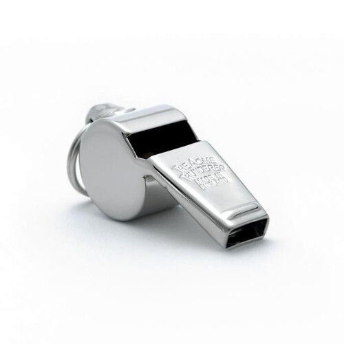 Acme Medium Thunderer Whistle With Ring 59.5 Official Referee Whistle (WHI011)