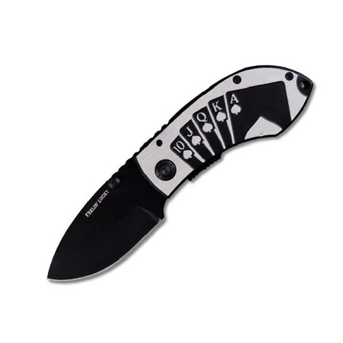 Fury Feelin Lucky Folding Pocket Knife 90mm Closed Length (32220)