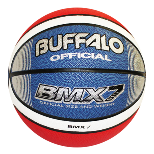 BUFFALO SPORTS BMX 12 PANEL COMPOSITE BASKETBALL - SIZE 6 OR SIZE 7