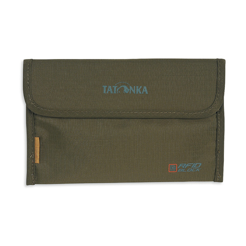 TATONKA TRAVEL FOLDER RFID - OLIVE - TRAVEL SAFETY AND PROTECTION (TAT 2956.331)