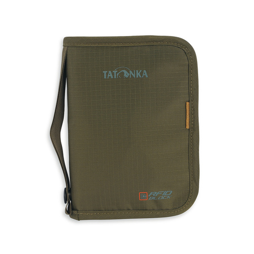 TATONKA TRAVEL ZIP M RIFD - OLIVE - TRAVEL SAFETY AND PROTECTION (TAT 2958.331)