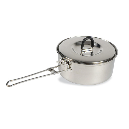 TATONKA SHERPA POT - 0.6 LITRE CAPACITY - STAINLESS STEEL (TAT 4111)