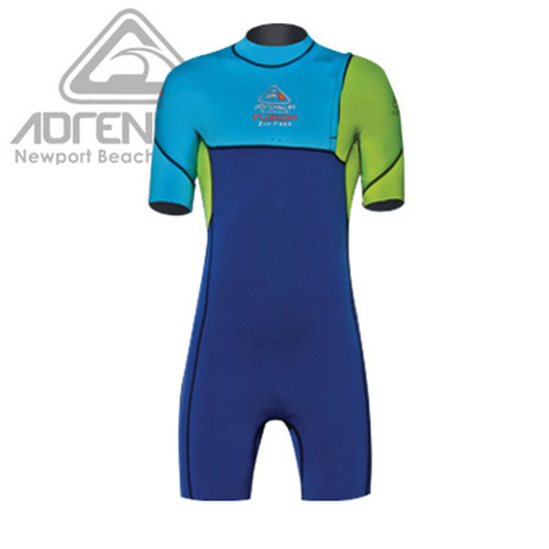 ADRENALIN FUZION NO ZIP SPRINGSUIT JUNIOR WETSUIT - THERMO GLIDE FLEECE LINING