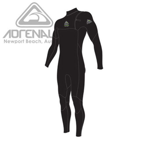 ADRENALIN FUZION NO ZIP STEAMER MENS WETSUIT - REINFORCED KNEE PADS
