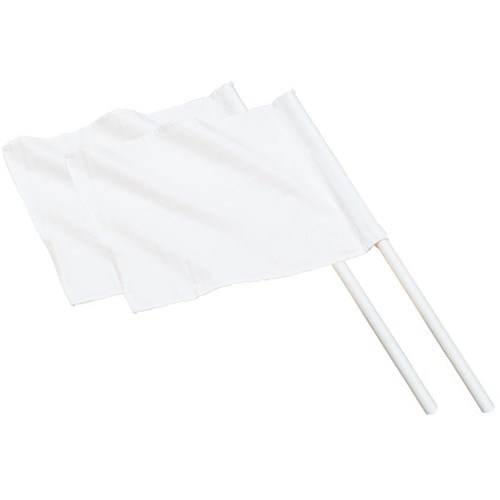 BUFFALO SPORTS AUSSIE RULES AFL UMPIRE FLAGS 1 PIECE CONSTRUCTION (FOOT612)