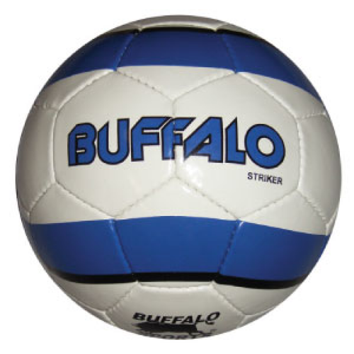 BUFFALO SPORTS STRIKER SOCCER BALL - MUTLTIPLE SIZES - SEMI PU MATERIAL
