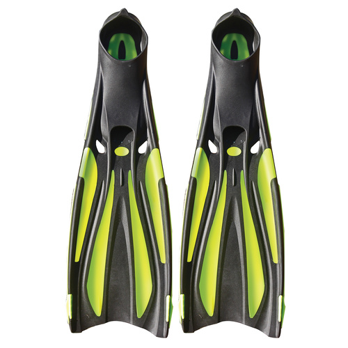 NEW LAND & SEA VELOCITY FINS - FULL FOOT & LONGER BLADE TO GENERATE FLUID