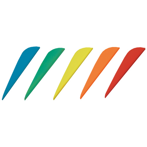HART ARROW FLIGHT VANES SOFT PLIABLE RUBBER FLETCHINGS - 3 INCH - 10 PACK