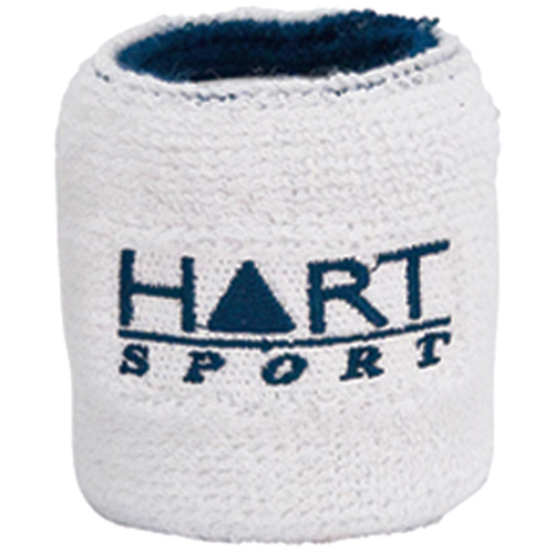 HART SPORTS WRIST BAND - REVERSIBLE - HIGH DENSITY KNIT COTTON (19-255)