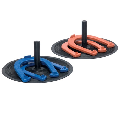 HART RUBBER HORSESHOE SET - MADE FROM DURABLE WEIGHTED RUBBER (16-117)
