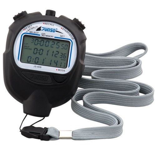 HART JUNSD 50 LAP MEMORY WATCH - DUAL TIMING FUNCTION (46-137)