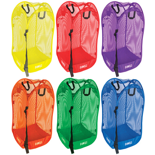HART FAST FOLDABLE BAG - MESH CARRY BAG THAT STAYS OPEN AND UPRIGHT FOR EASY USE