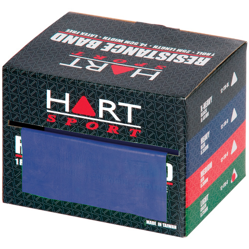 HART RESISTANCE BAND - 25M ROLL - LATEX FREE TO REDUCE SKIN IRRITATION