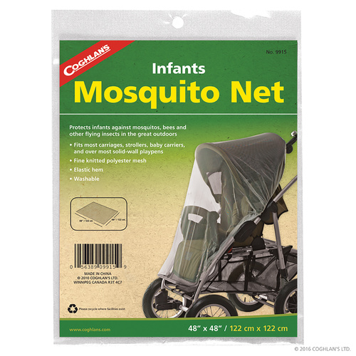 COGHLANS INFANT MOSQUITO NET - FINE KNITTED 180 POLYESTER MESH (COG 9915)