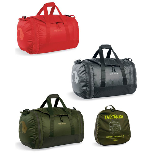 TATONKA FOLDING TRAVEL LIGHTWEIGHT DUFFLE BAG 45L - MEDIUM