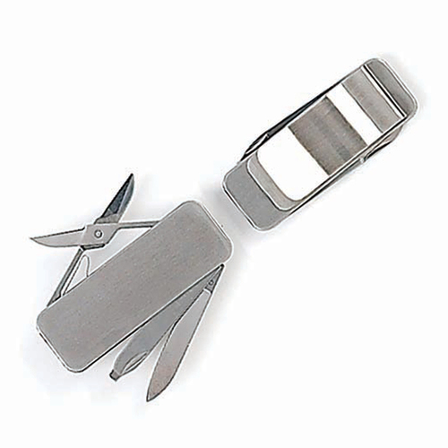 Fury Slim Stainless Money Clip w/ Implements (44473)