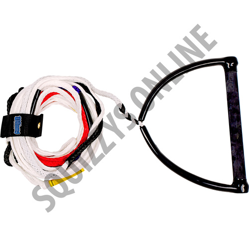 WILLIAMS 8 LOOP ROPE & TEAM HANDLE WATERSKI ROPE (5606)