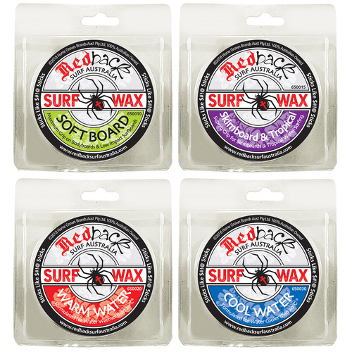 NEW REDBACK SURFBOARD BODYBOARD SKIMBOARD SURF TROPICAL WARM COLD WATER WAX