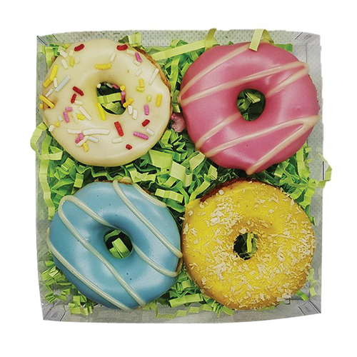 Huds & Toke Little Doggy Donut Gift Box Dog Treat 4 Pack