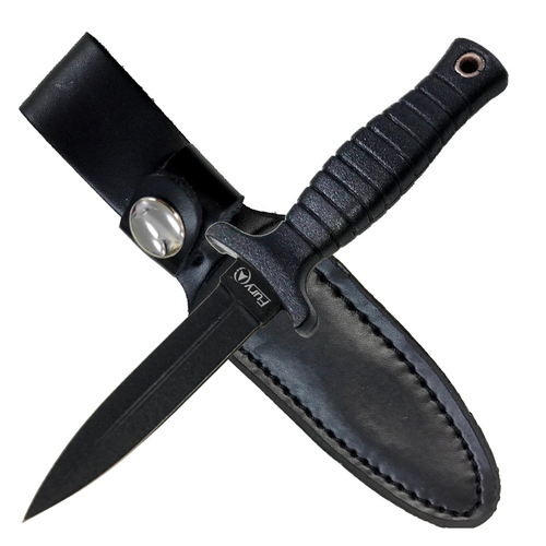 Fury Tactical Boot Knife w/ Sheath 177mm Overall Length (75541)