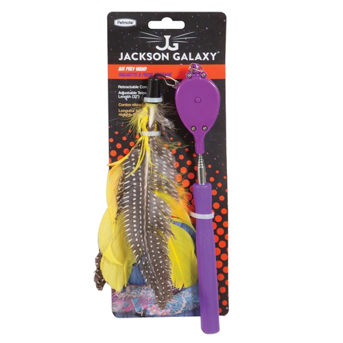 Petmate Jackson Galaxy Mojo Maker Air Wand w/ One Cat Toy