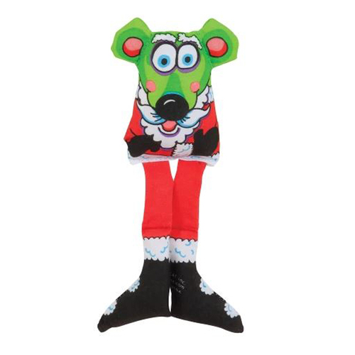 Fat Cat Holiday Catnip Mice Interactive Play Cat Toy Assorted