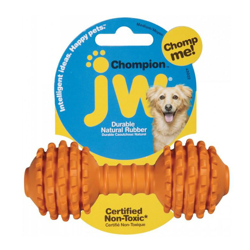 JW Pet Chompion Middleweight Dog Chew Toy Assorted Medium