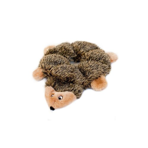 Zippy Paws Loopy Hedgehog Plush Dog Squeaker Toy