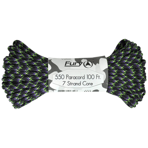 Fury Paracord 7 Strand Core Utility Cord 30m Zombie Undead (99374)